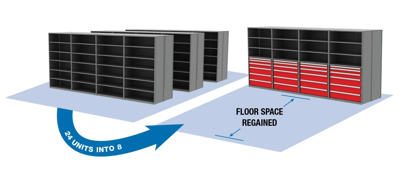 hd drawers space savings illo