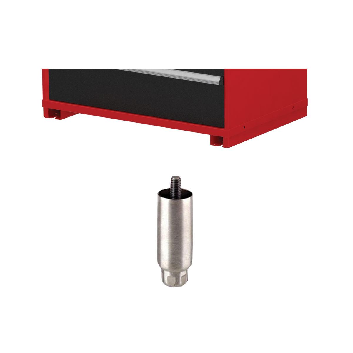 fork truck base stainless steel legs
