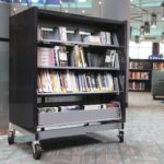 Mobile book cart library