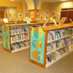 Children's library shelving