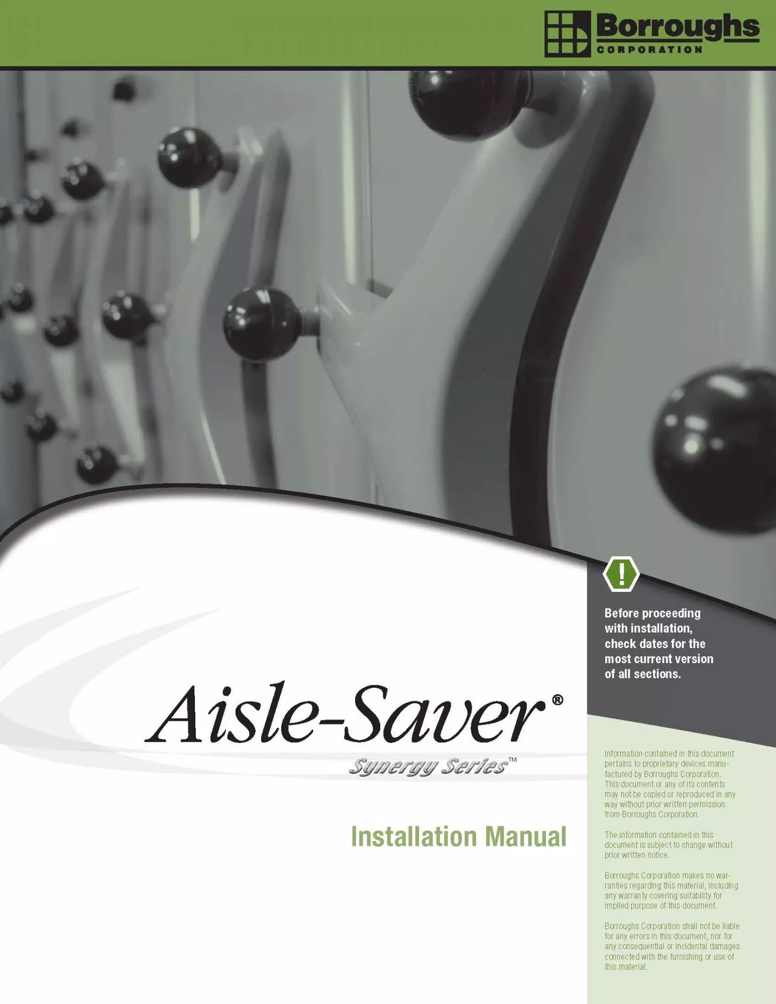 Aisle Saver Shelving