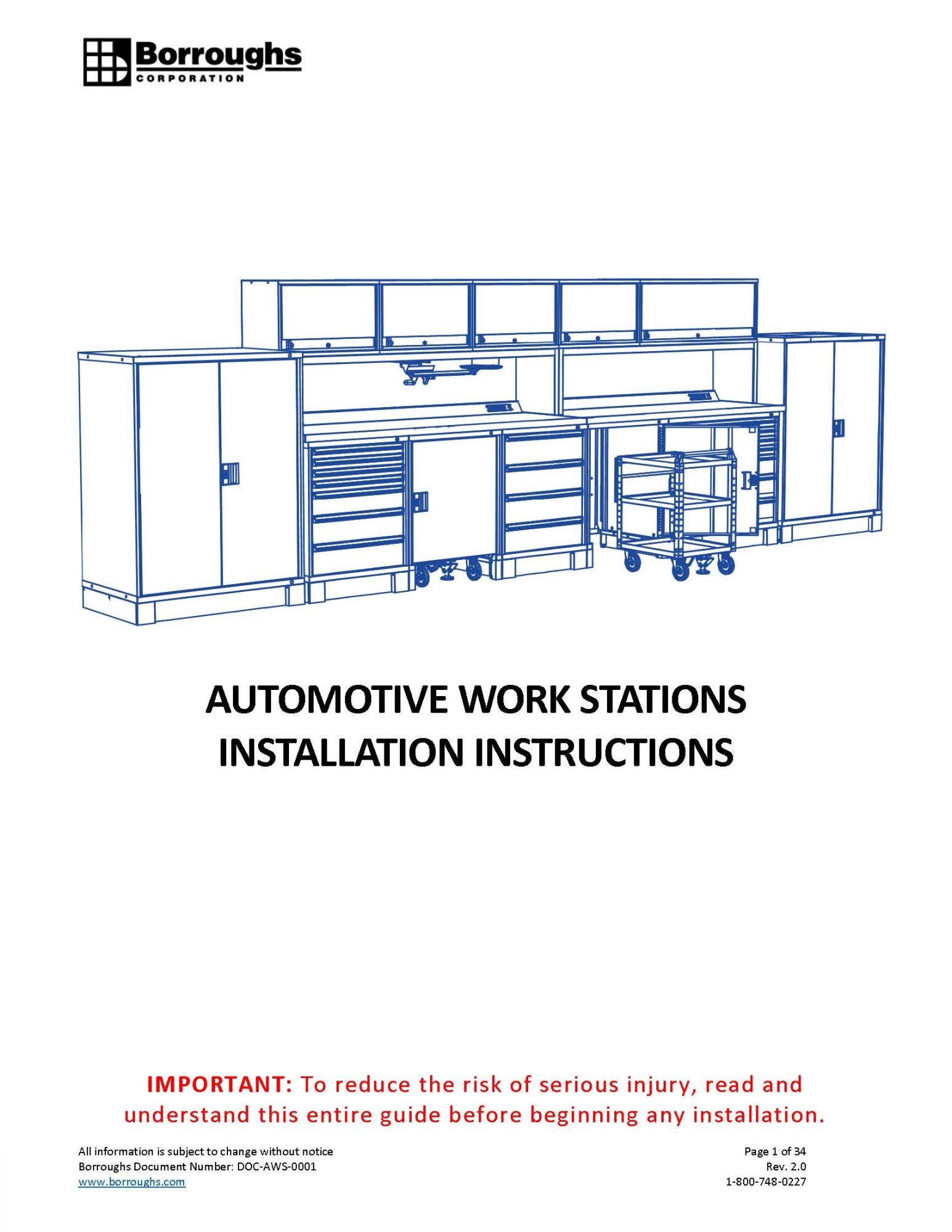 Automotive Workstation Installation