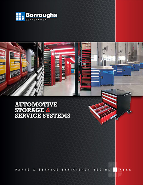 Borroughs Automotive Storage and Service Systems Catalog Cover