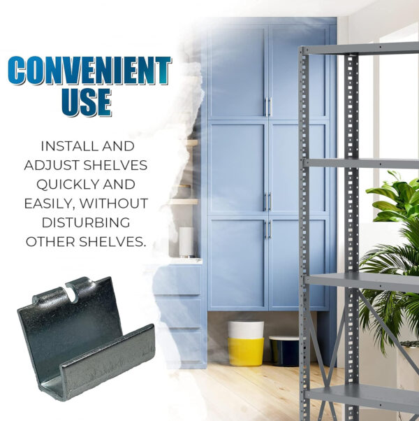 Borroughs Shelving Units Shelving Clips Install and Adjust Shelves Quickly and Without Disturbing Other Shelves